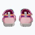 Trekkingsandalen Kinder Keen Seacamp II CNX rosa-bunt 127421 12