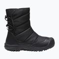 KEEN Puffrider WP Kinder-Trekkingstiefel schwarz/stahlgrau 8