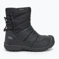 KEEN Puffrider WP Kinder-Trekkingstiefel schwarz/stahlgrau 2