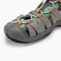 KEEN Drift Creek H2 Alu/Granit grün Damen Trekking Sandalen 7