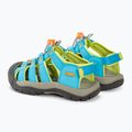 KEEN Newport Boundless blau atoll/daiquiri grün Kindersandalen 3