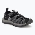 KEEN Whisper schwarz/ stahlgrau Damen Sandalen