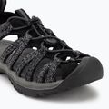 KEEN Whisper schwarz/ stahlgrau Damen Sandalen 7