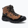 Schuhe Trekking Herren KEEN Targhee IV Mid Wp wide bison /brindle