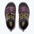 KEEN Howser II Chukka WP Junior Stiefel Pflaume perfekt/Daiquiri grün 10