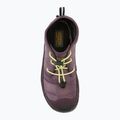 KEEN Howser II Chukka WP Junior Stiefel Pflaume perfekt/Daiquiri grün 5
