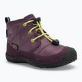 KEEN Howser II Chukka WP Kinderschuhe Pflaume perfekt/Daiquiri grün