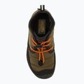 KEEN Howser II Chukka WP Kinderstiefel dark olive/gold flame 5