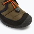 KEEN Howser II Chukka WP Kinderstiefel dark olive/gold flame 7