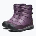 KEEN Puffrider WP Junior Schneestiefel schwarz pflaume/daiquiri grün 9