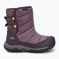 Schneeschuhe Kinder KEEN Puffrider WP black plum/daiquiri green 2