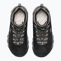 Trekkingschuhe Kinder KEEN Targhee IV Low Waterproof black/steel grey 6
