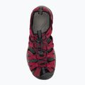 KEEN Whisper beaujolais/ schwarz Damen Sandalen 5