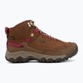 Damen-Trekkingschuhe KEEN Targhee IV Mid Wp bison/beaujolais 2