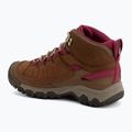 Damen-Trekkingschuhe KEEN Targhee IV Mid Wp bison/beaujolais 3