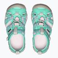 KEEN Seacamp II CNX Kindersandalen aqua/giggle pink 5