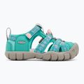 KEEN Seacamp II CNX Kindersandalen aqua/giggle pink 2