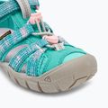 KEEN Seacamp II CNX Kindersandalen aqua/giggle pink 7
