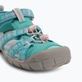 Junior-Sandalen KEEN Seacamp II CNX bright aqua/giggle pink 7