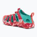 KEEN Hyperport H2 Himbeere/Pool blau Kindersandalen 3