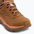 Damen-Trekkingschuhe Keen Leiki Leather Mid Waterproof chipmunk/bison 7