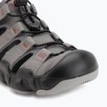 Herrensandalen KEEN Hyperport H2 steel grey/burnt brick 7