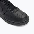 Schuhe Herren Nike Court Vision Low Next Nature black / black / black 7