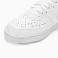 Damen Sneaker Nike Court Vision Low Next Nature white/white/white 8