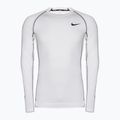 Herren Trainings-Langarm-Shirt Nike Pro Dry-Fit Tight Top weiß DD1990-100