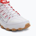 Herren Trainingsschuhe Nike Reax 8 Tr Mesh Weiß/Weiß/Wolfsgrau/Chilirot 7
