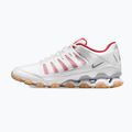 Herren Trainingsschuhe Nike Reax 8 Tr Mesh Weiß/Weiß/Wolfsgrau/Chilirot 9