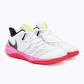 Nike Zoom Hyperspeed Court SE Volleyballschuhe weiß/schwarz/bright crimson 4