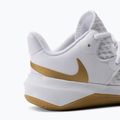 Nike Zoom Hyperspeed Court SE Volleyballschuhe weiß/gold 8