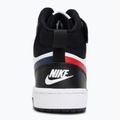 Kinder Sneaker Nike Court Borough Mid 2 white/white/black/university red 6