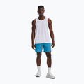 Herren Under Armour Streaker Singlet Lauftank Top weiß 1361468-100 2