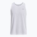 Herren Under Armour Streaker Singlet Lauftank Top weiß 1361468-100 5