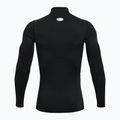 Under Armour Comp Mock UA Armour Herren Training Longsleeve schwarz/weiß 7