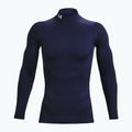 Herren-Trainings-Longsleeve Under Armour Comp Mock UA Armour midnight navy/white