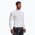 Training Longsleeve Herren Under Armour Comp Mock UA Armour white/black