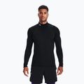 Training Longsleeve Herren Under Armour Comp Mock UA Armour black/white
