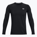Herren-Trainingslangarmshirt Under Armour CG Armour Fitted Crew black/white