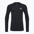 Herren-Trainingslangarmshirt Under Armour CG Armour Fitted Crew black/white
