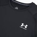 Herren-Trainingslangarmshirt Under Armour CG Armour Fitted Crew black/white 3
