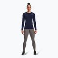 Unter Armour ColdGear Authentics Frauen Training Leggings Holzkohle helles Heidekraut/schwarz 2