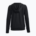 Under Armour Damen Training Sweatshirt Rival Terry Full Zip Hoodie schwarz 1369853 2