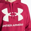 Under Armour Herren Trainingspullover Rival Fleece Big Logo HD rot und weiß 1357093-664 3