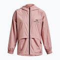 Under Armour Rush Woven Nov Damen Trainingsjacke rosa 1369848-676