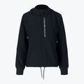 Under Armour Woven Damen Kapuzenjacke schwarz und weiß 1369889
