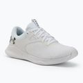 Trainingsschuhe Damen Under Armour W Charged Aurora 2 white/white/metallic warm silver