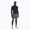 Herren Under Armour Heat Gear Armour Comp Mock midnight navy/weiß Training Longsleeve 2